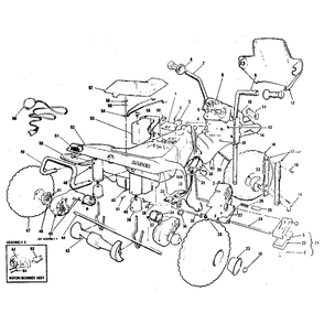 Pp2001 Raider 12 Volt Diagram and Parts List for 2001  Power Wheels Ride-On Cars